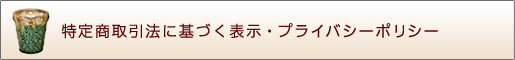 プライバシーポリシー